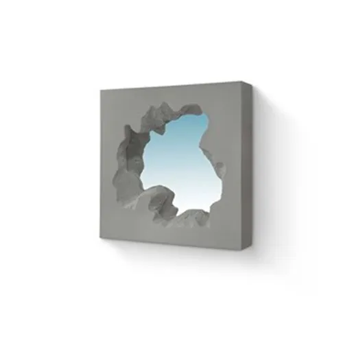 Prezzo Ridotto Gufram - Specchio Broken Square Mirror G30190