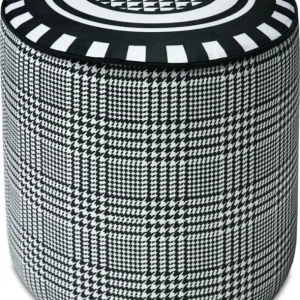 Promozione Esclusiva Baci Milano - Pouf In Velluto Optical POU.OPT02