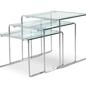 Cassina - Set 3 Tavolini Marcel T W60 Non Perdere