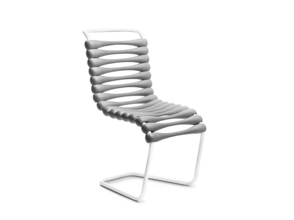 Popolare Gufram - Sedia Bounce Grigio G15107