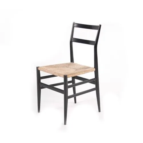 Cassina - Sedia Nera Corda Naturale Leggera 646 24 Novità