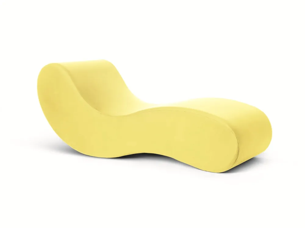 Super Prezzo Gufram - Chaise Longue Alvar Giallo G19122