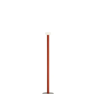 Saldi Flos - Lampada da terra Bellhop Floor Rosso Mattone F1070075