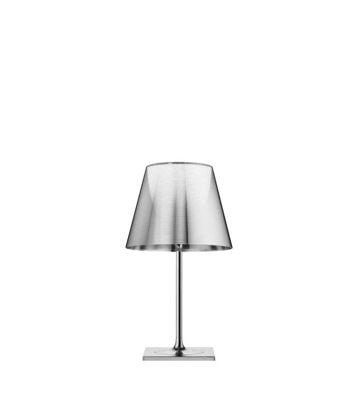 Flos - Lampada da tavolo K-Tribe T2 Argento Alluminato F6303004 Pagamento Sicuro