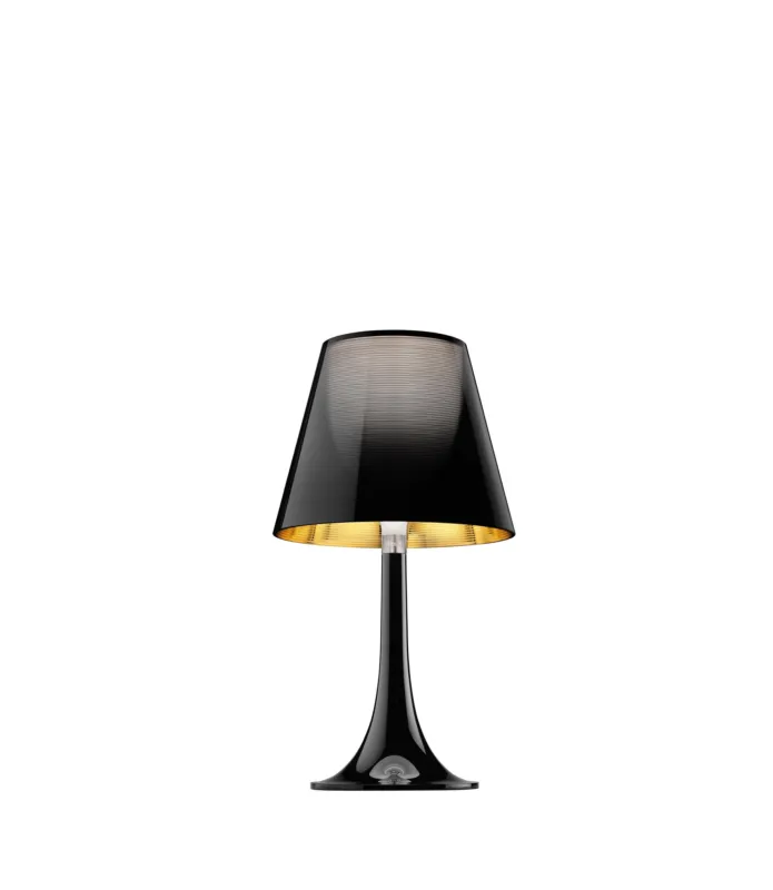 Esclusivo Flos - Lampada da tavolo Miss K Nero Alluminato F6255030