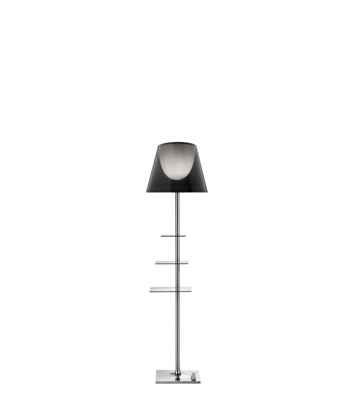 Flos - Lampada da terra Bibliotheque Nationale Fumé F1011030 Saldi