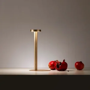 Compra Online Davide Groppi - Lampada da Tavolo TeTaTeT Matt Gold 1A03118