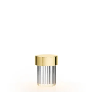 Flos - Lampada da tavolo indoor Last Order Fluted Ottone Lucido F3694059 Reso Gratuito