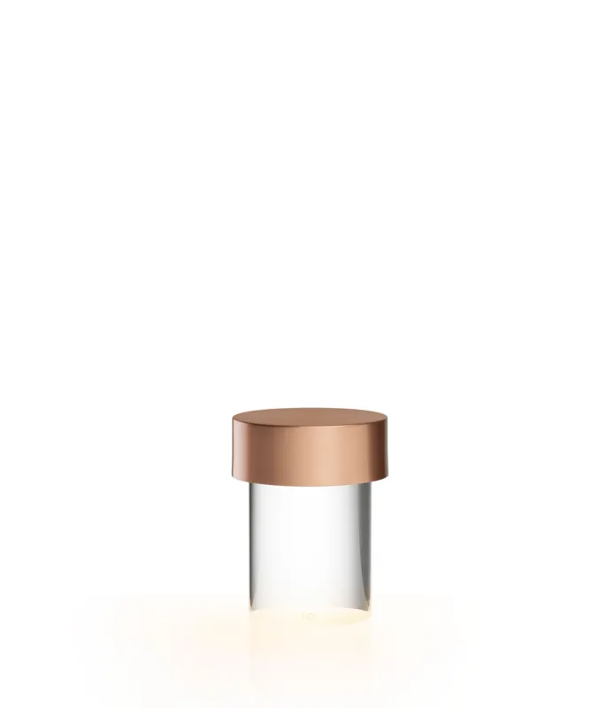 Esclusivo Flos - Lampada da tavolo indoor Last Order Clear Rame Satinato F3693015