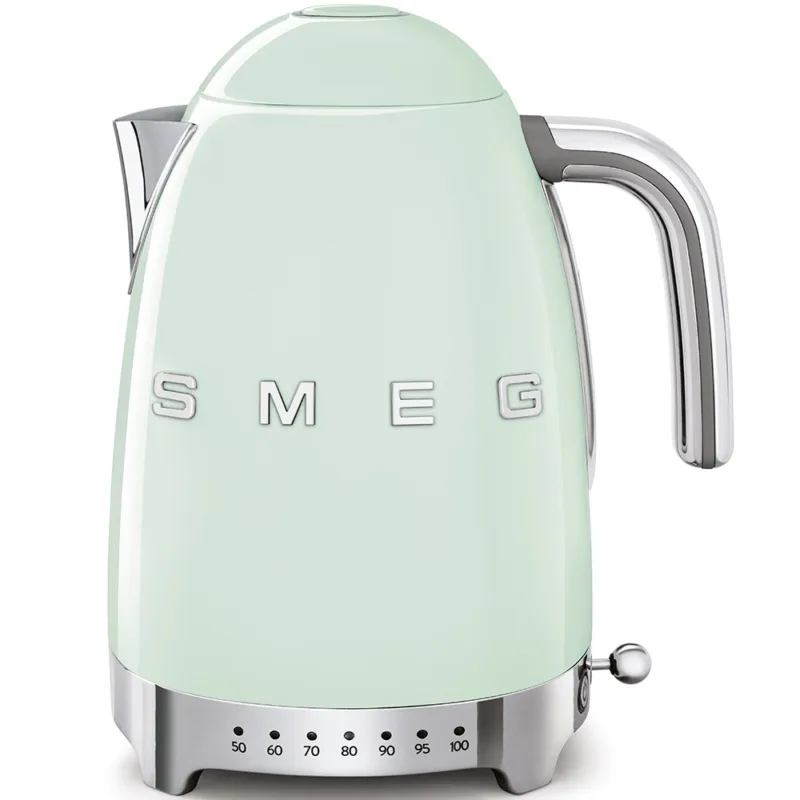 Esclusivo Smeg - Bollitore A Temperatura Variabile 50‘s Style Verde Pastello KLF04PGEU