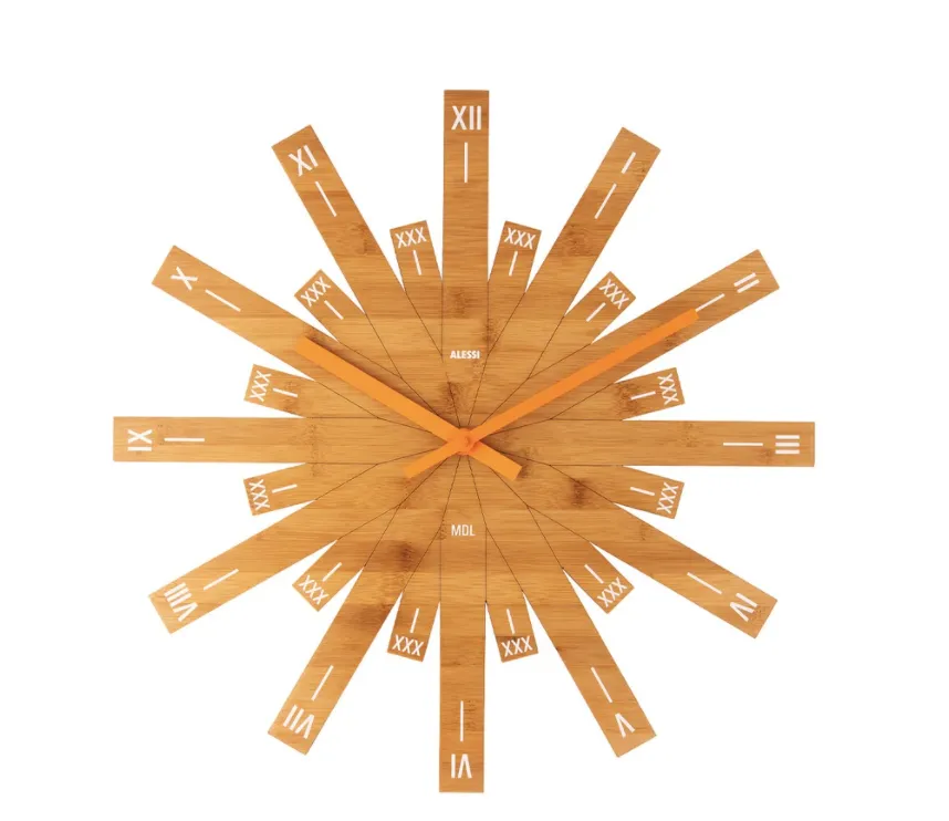 Alessi - Orologio da Parete Raggiante MDL05 Solo Oggi