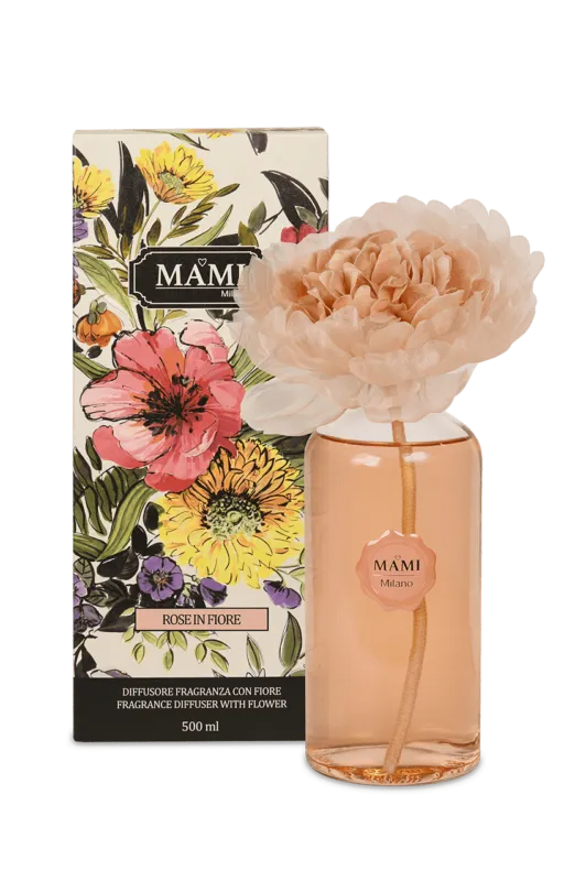 Acquista Ora MAMI Milano - Diffusore Ambiente 500 ml Rose In Fiore GI-FRAGR1.04