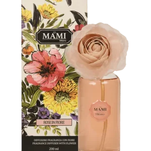MAMI Milano - Diffusore Ambiente 200 ml Rose In Fiore GI-FRAGR2.04 Occasione Imperdibile