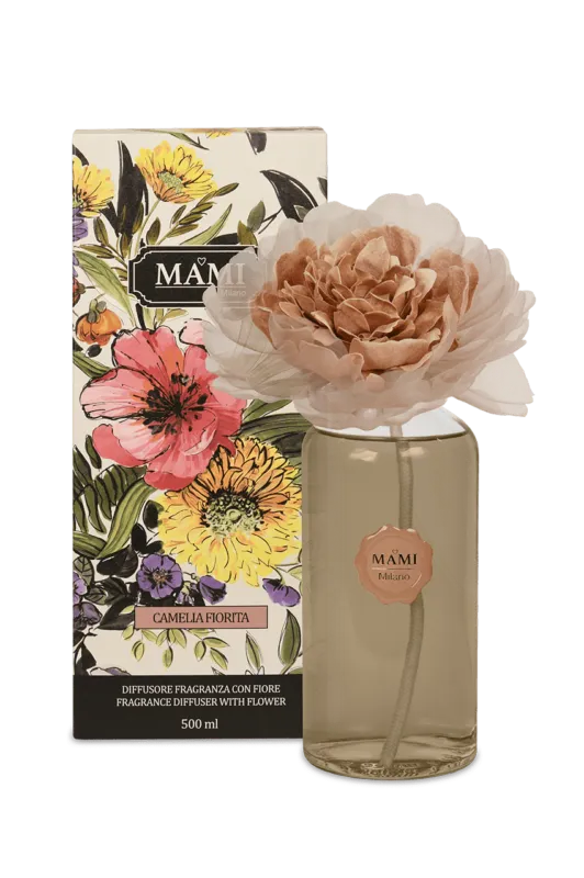 MAMI Milano - Diffusore Ambiente 500 ml Camelia Fiorita GI-FRAGR1.03 Popolare