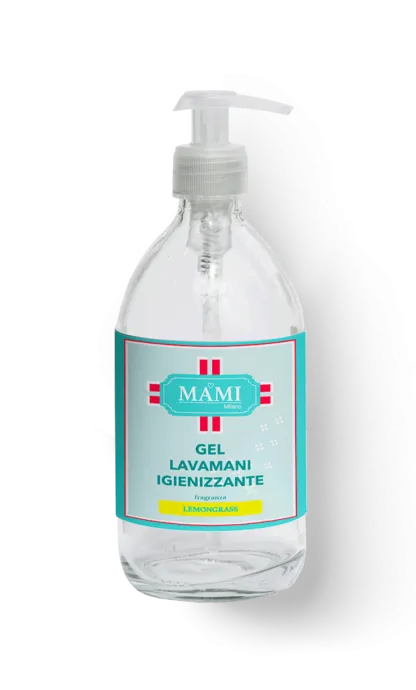 Pagamento Sicuro MAMI Milano - Gel Igienizzante Mani 500 ml Lemongrass M1-GEL.01