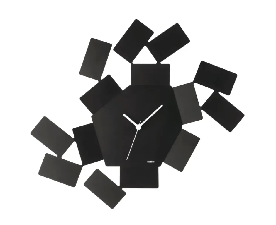 Alessi - Orologio Nero La Stanza dello Scirocco MT19 B Promozione