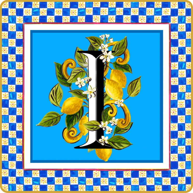 Offerta Del Giorno Baci Milano - Svuotatasche Ortigia Alphabet I 15X15cm