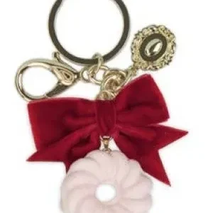 Solo Oggi Baci Milano - Portachiavi Biscotto alla Fragola Cake & Fashion KEY.BIS01