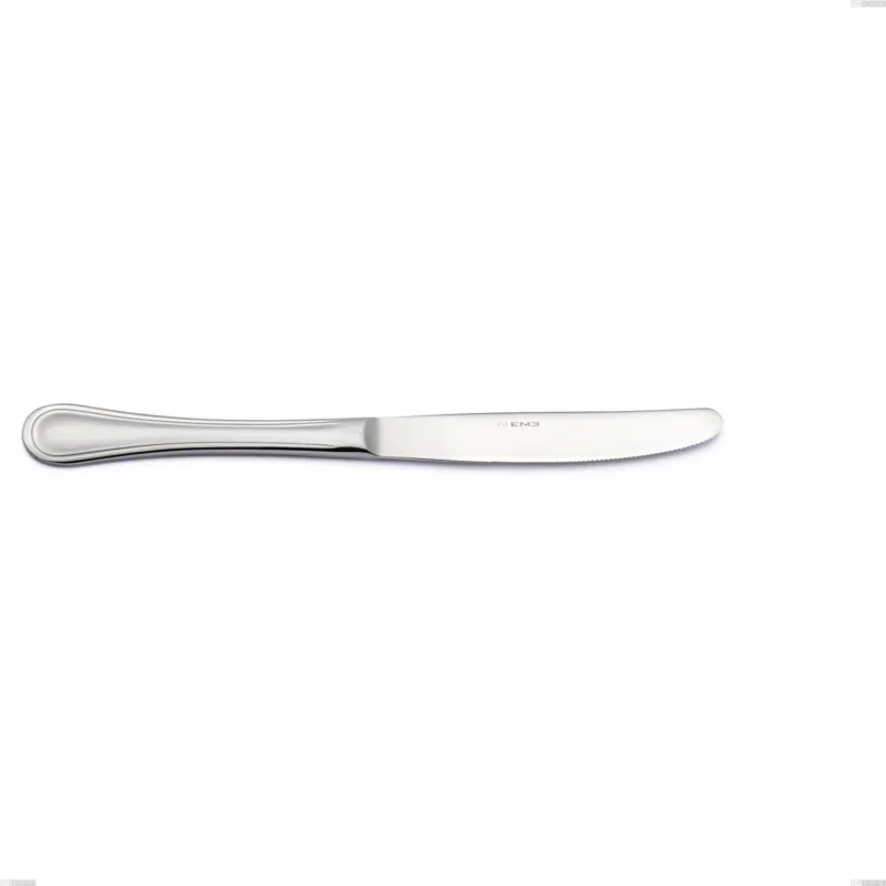 Coltello tavola economico Impero, ACCIAIO INOX 18.10(AISI304), spessore 2.5 MM, Lunghezza 235 mm Eme Posaterie Reso Gratuito