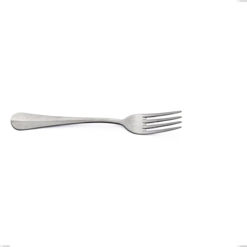 Forchetta da Tavola Royal Retrò in acciaio inox 18/10 lucidatura opaca 2,5 mm di spessore, peso Gr 55 Lunghezza 205 mm Eme Posaterie Più Venduto