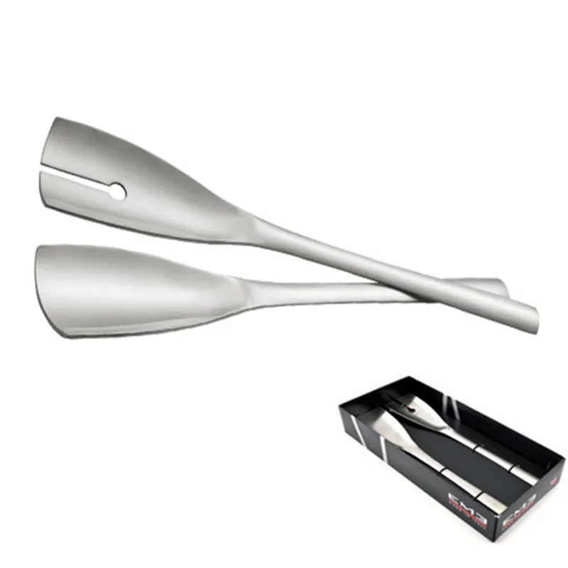 Bestseller Coppia Posate insalata FUTUR in acciaio inox 18.10 280 mm Set 2 pezzi in confezione Vetrina EME Eme Posaterie