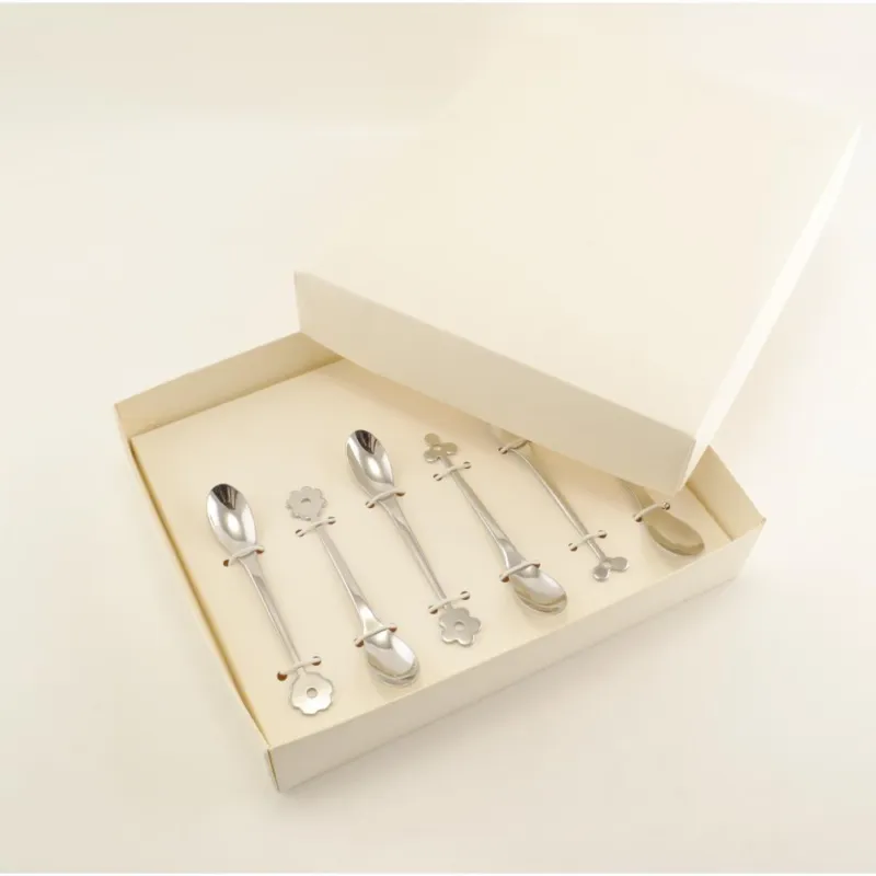 Cucchiaino Espresso e Moka CADEAU in acciaio 18.10 AISI430 112 mm finitura inox lucido in confezione bomboniera Eme Posaterie Compra Oggi Stesso