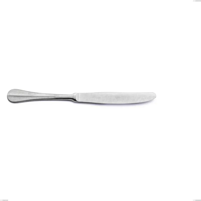 Coltello da tavola Royal Retrò in acciaio inox 18/10 lucidatura opaca 2,5 mm di spessore, Lunghezza 240 mm Eme Posaterie Acquista Ora