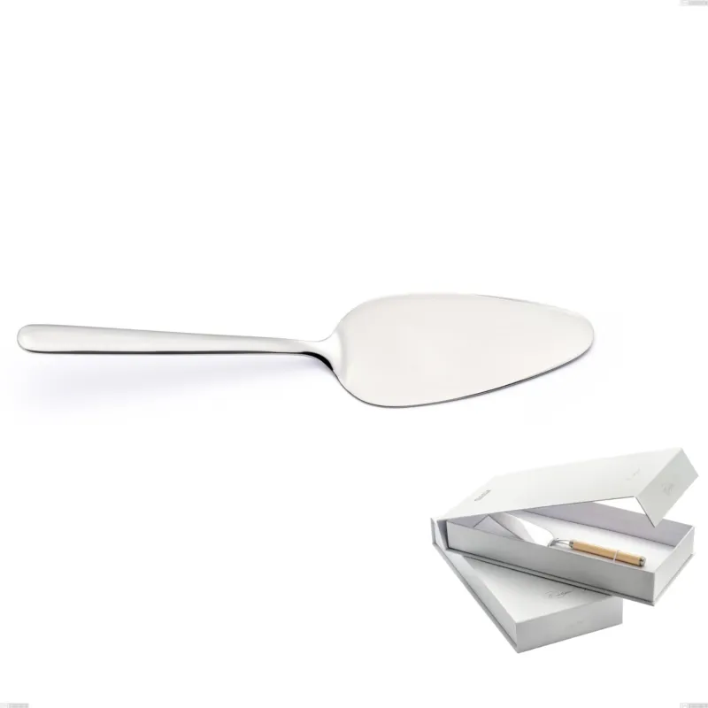 Consegna Rapida Confezione a libro 1 pezzo pala torta Venice, Acciaio inox 18/10 (AISI304), spessore 4.00 mm Eme Posaterie