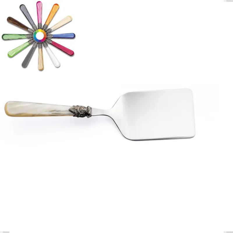 Compra Online Pala lasagne Napoleon Perlato, (acciaio 18.10 aisi304), Lunghezza 246 mm manici in metacrilato Eme Posaterie marrone perlato 1124