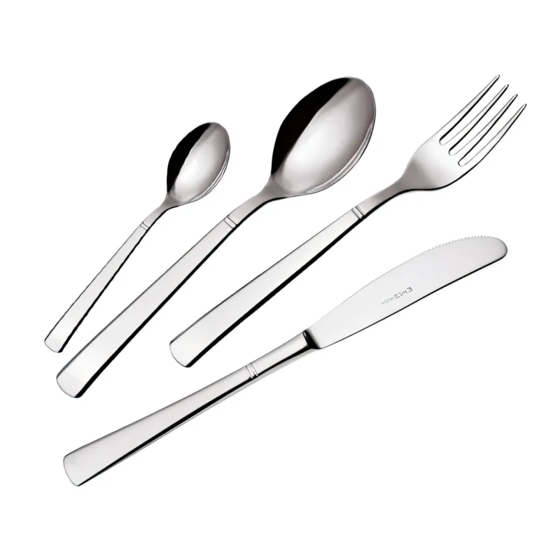 Servizio Posate 4 Pezzi un posto tavola LUX in acciaio inox 18/10 lucido a specchio 2,5 mm di spessore sciolte Eme Posaterie Acquista Ora