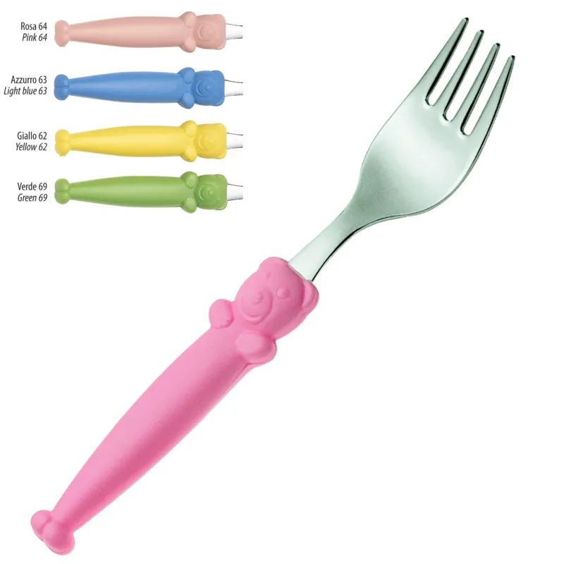 Forchetta per bambini PAPPA ALLEGRA 1 Forchetta + DI 18 MESI Eme Posaterie verde 69 Ultime Pezzi