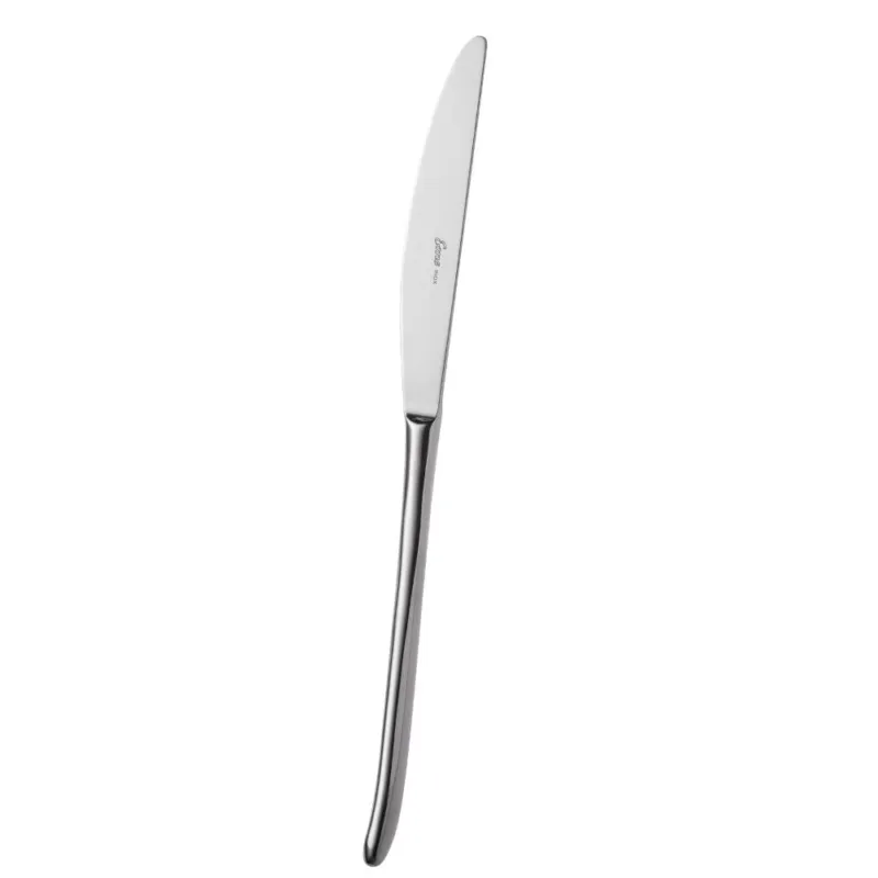 Miglior Prezzo Coltello da tavola VENICE in acciaio 18.10 AISI430, lunghezza 250 mm manico in acciaio lavabili in lavastoviglie Eme Posaterie