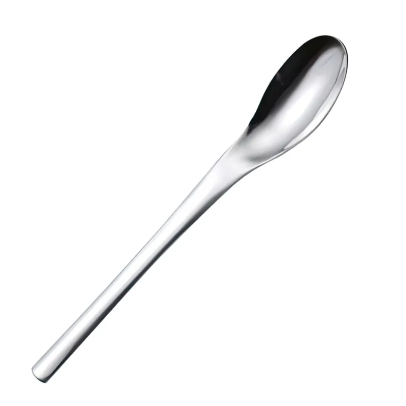 Cucchiaio da tavola JOY in acciaio 18.10 AISI430, spessore 2 mm , Lunghezza 217 mm manico in acciaio lucido lavabili in lavastoviglie Eme Posaterie Pagamento Sicuro