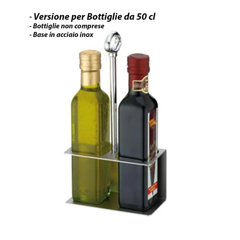 Offerta Limitata Portabottiglie olio - versione per bottiglie 50 cl. R Eme Posaterie