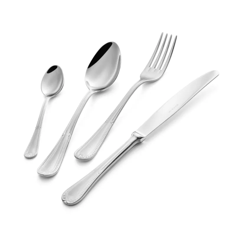 Servizio Posate FIRENZE 49 pezzi acciaio inox 1810 lucidato a specchio spessore 2.5 mm in astuccio regalo EME Eme Posaterie Prezzo Scontato