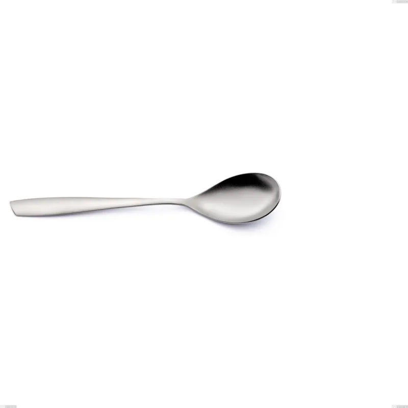 Cucchiaino frutta Eleven Sabbiato, Acciaio 18-10 Sabbiato, lunghezza 190 mm finitura Sabbiata Eme Posaterie Offerta Limitata