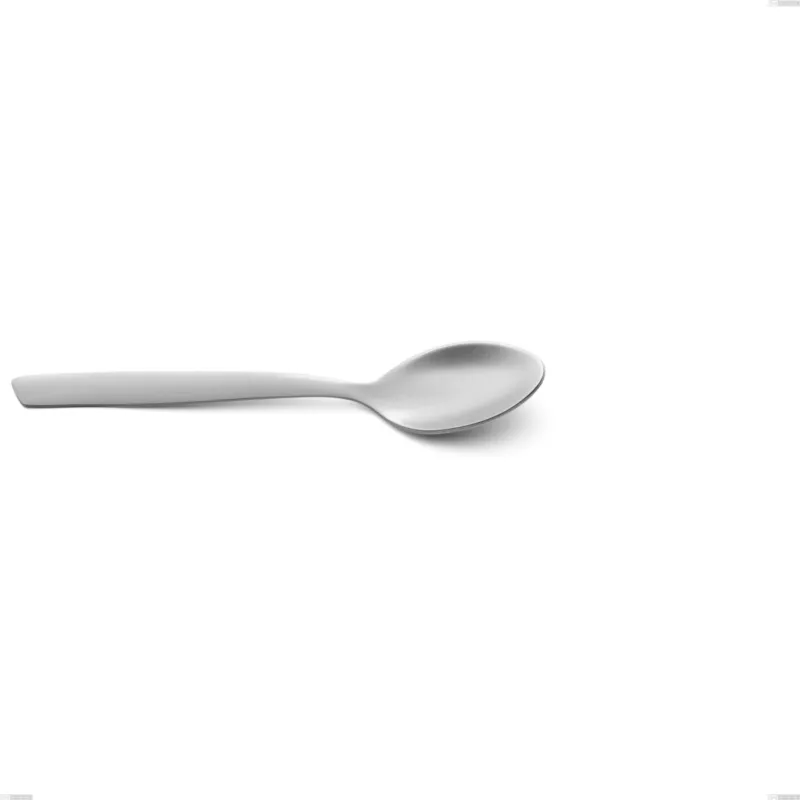 Offerta Speciale Cucchiaino da caffè SHARK Sabbiato in acciaio 18.C AISI430, lunghezza 142 mm manico in acciaio Satinato lavabili in lavastoviglie Eme Posaterie
