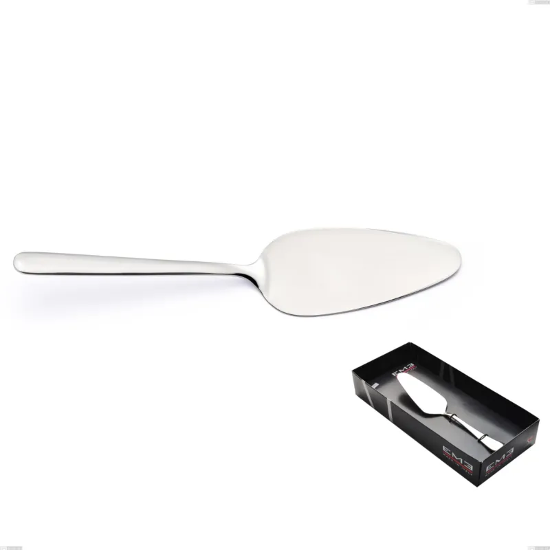 Consegna Rapida Confezione vetrina 1 pezzo pala torta Venice, Acciaio inox 18/10 (AISI304), spessore 4.00 mm Eme Posaterie