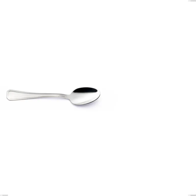 Cucchiaino moka Savoia, Acciaio inox 18.10 (AISI304), spessore 2.5 mm, Lunghezza 115 mm Eme Posaterie Professionale