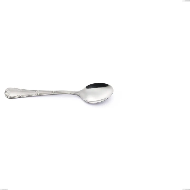 Di Tendenza Cucchiaino caffè Luigi XVI, Acciaio Inox 18.10 (AISI304), spessore 3.00 mm, Lunghezza 142 mm Eme Posaterie