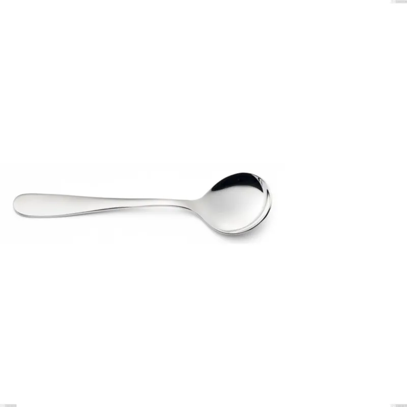 Novità Cucchiaio brodo Beta, 18.10(AISI304), spessore 4mm, Lunghezza 168 mm finitura inox lucido Eme Posaterie