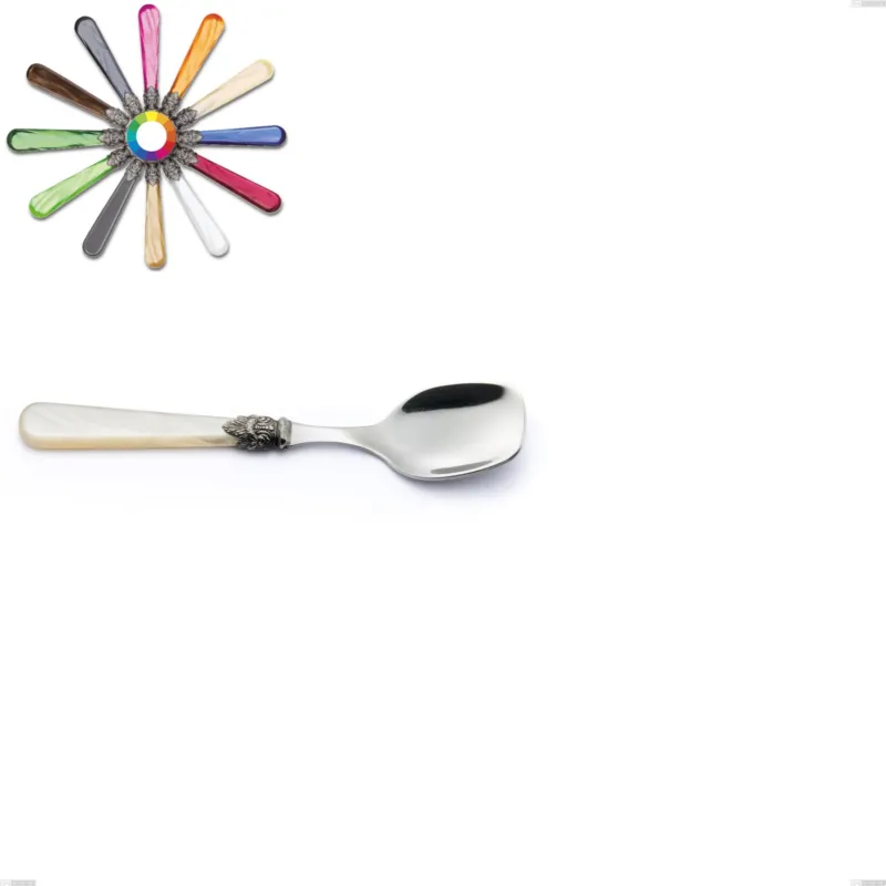 Compra Oggi Stesso Cucchiaio gelato Napoleon Perlato, (acciaio 18.10 aisi304), Lunghezza 147 mm manici in metacrilato Eme Posaterie marrone perlato 1124