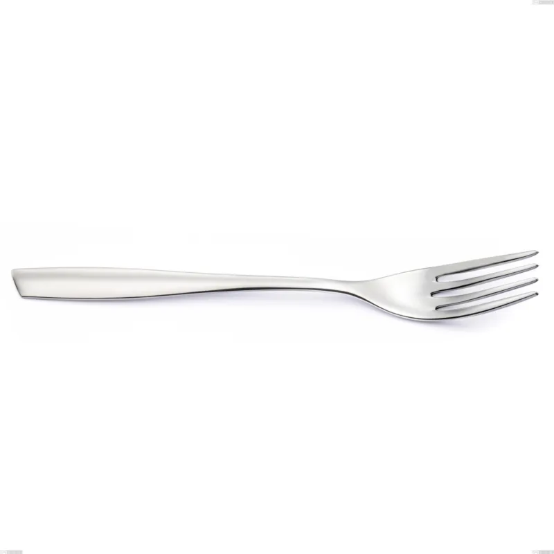 Esclusivo Forchetta da servizio Eleven, (acciaio 18.10 aisi304), spessore 2.5 mm, lunghezza 252 mm inox lucido a specchio Eme Posaterie
