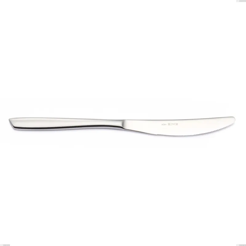Di Tendenza Coltello frutta Eleven, (acciaio 18.10 aisi304), spessore 2.5 mm, lunghezza 219 mm inox lucido a specchio Eme Posaterie