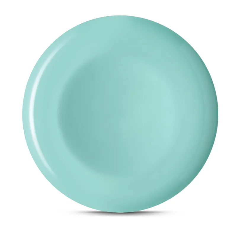 Piatti Frutta set pezzi 6 posti tavola in porcellana con decoro Sottosmalto Collezione Mitika lavabile in lavastoviglie Azzurro Portocervo Kaleidosmilano Offerta Limitata