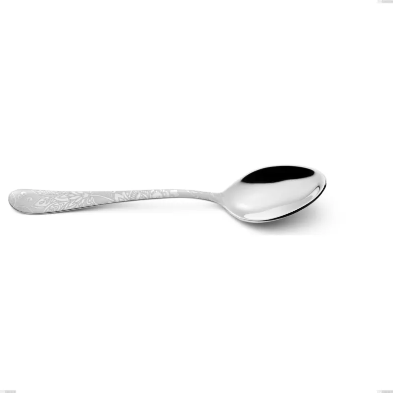 Offerta Del Giorno Cucchiaino caffè Charme Pechino, Acciaio 18/10 Inox Lucido con incisione al laser, spessore 2,5 mm mm, lunghezza 138 mm Eme Posaterie