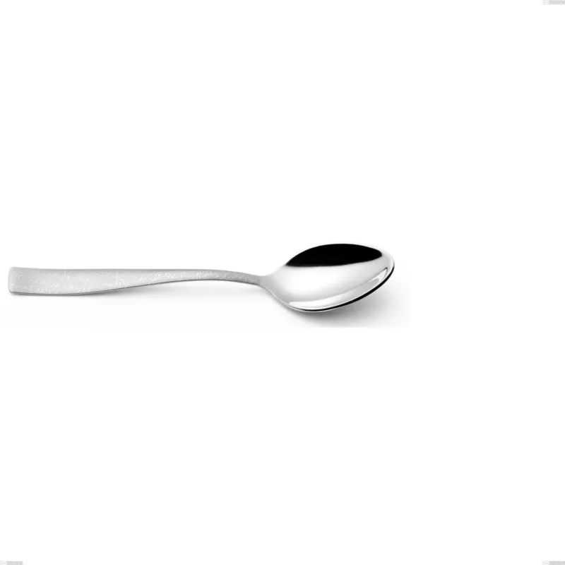 Spedizione Espresso Cucchiaino caffè Infinity la Divina, Acciaio 18/10 Inox Lucido con incisione al laser, spessore 2,5 mm mm, lunghezza 138 mm Eme Posaterie