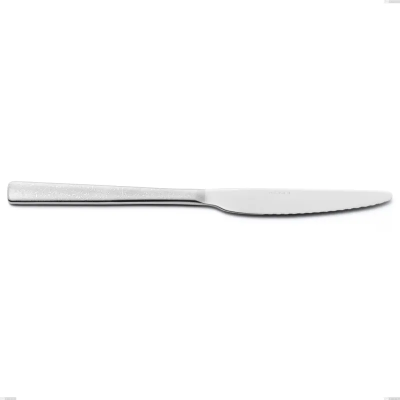 Spedizione Espresso Coltello tavola Infinity la Divina, Acciaio 18/10 Inox Lucido con incisione al laser, spessore 2,5 mm mm, lunghezza 242 mm Eme Posaterie