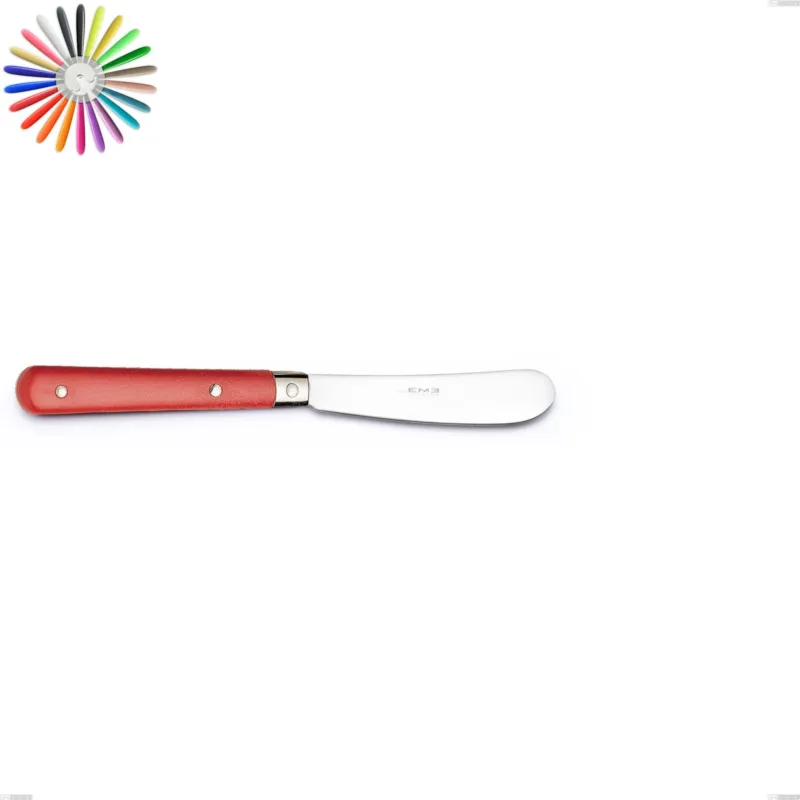Compra Online Spalmaburro piccolo country, acciaio 18/10 aisi 304 manici in abs Eme Posaterie blu 2