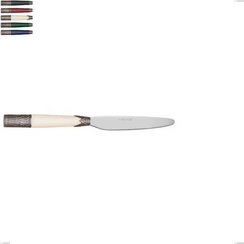 Subito Disponibile Coltello frutta Aria, acciaio 18/10 aisi304 colorato Dimensioni 183 mm manico in Acrilico e Metallo Eme Posaterie blu 2